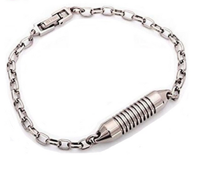 New Stainless Stee Bracelet Waterproof Medicine Pill Bottles