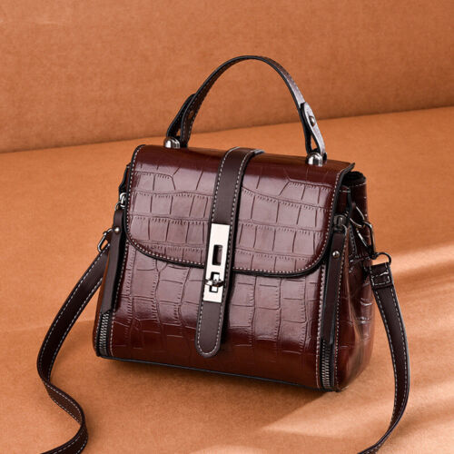 Women's Crossbody Casual Bag Shoulder Tote PU Leather Casual Handbag Messenger
