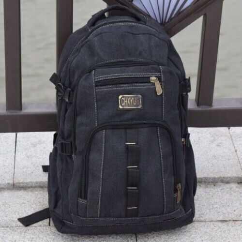 Canvas Backpacks Men Women Travel Bag Hiking Travel Camping Backpack Bags
