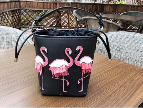 Women Leather Shoulder Bag Messenger Pouch Handbags Totes 16*14*12CM Art Cartoon