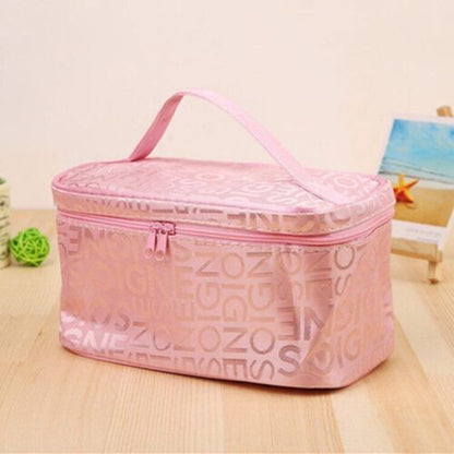 Square Travelling Cosmetic Bag Toiletries Waterproof Make Up Organizer Purse 1PC