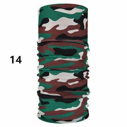 Hiking Scarf Sport Headwear Reversible Bandana Turban Scarves Outdoor Cycling