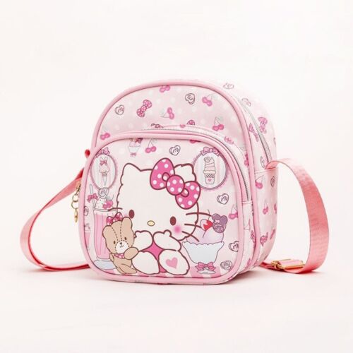 hellokitty kuromi PU fashion shoulder bag kids storage bag outdoor bag POUCH