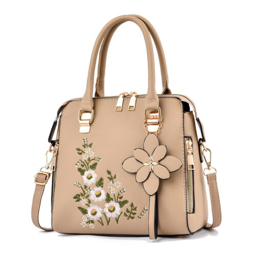 Fashion Women's Messenger PU Leather Handbag Large Capacity Casual Shoulder Bags