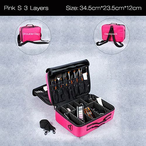 Makeup Cosmetic Bag Waterproof Case Organizer Large Storage Traveling Pouch Bags