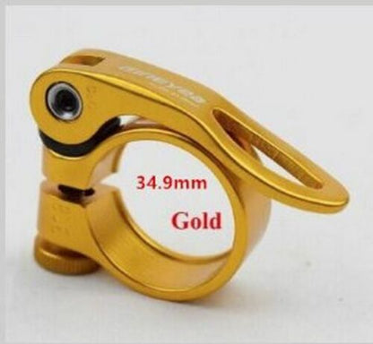 Bike Seat Clamp 28.6/30.2/31.8/34.9mm Alloy Aluminum Mountain MTB BMX Road 40g