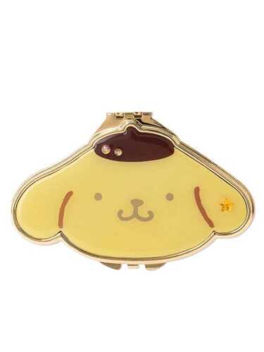 hellokitty Melody mirror makeup mirror stainless steel clamshell makeup mirror