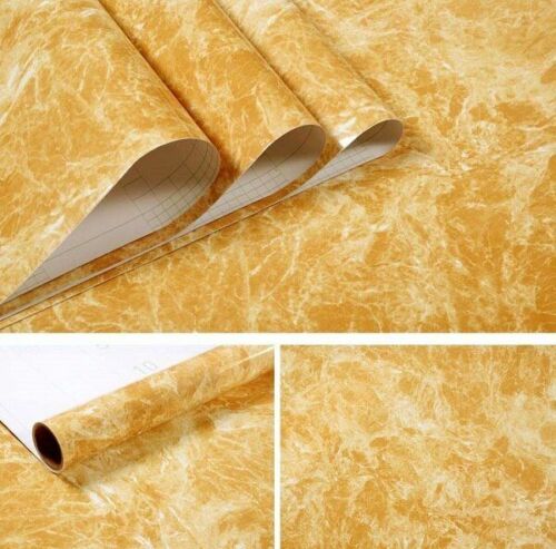 Wallpaper Sticker Marble Vinyl Film Self Adhesive Bathroom Kitchen Contact Paper