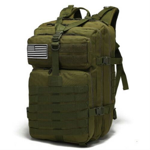 40L Tactical Assault Pack Waterproof Bag Small Rucksack Unisex Outdoor Backpack