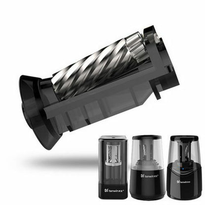 Electric Pencil Sharpener Adjustable Hand Crank Mechanical Knife Holder Station