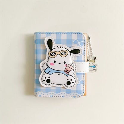 My Melody Cinnamoroll Kuromi Pochacco Short Wallet Portable Card Bags Coin Purse