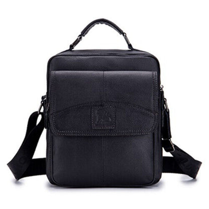 Men Shoulder Bag Crossbody Bag Men Cowhide Messenger Bag Male Business Handbag
