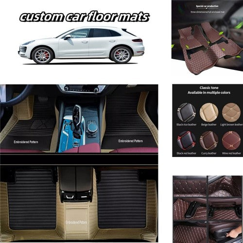 For Mini Clubman Countryman Coupe Paceman Car Floor Mats Custom Waterproof Mats