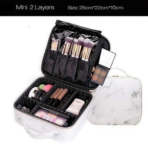 Makeup Cosmetic Bag Waterproof Case Organizer Large Storage Traveling Pouch Bags