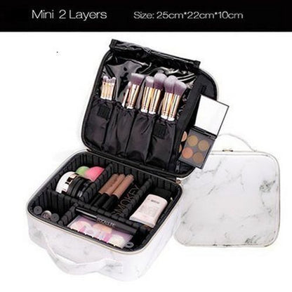 Makeup Cosmetic Bag Waterproof Case Organizer Large Storage Traveling Pouch Bags