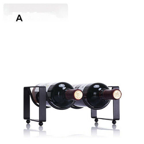 Multi-layer Wine Rack Wine Bottle Holder Display Shelf Iron Rack Wine Cabinet