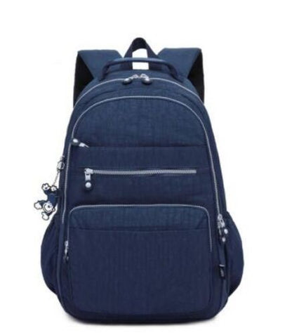 Backpack Anti-theft Waterproof School Bag Luxury Rucksack Nylon Purple/Pink/Blue
