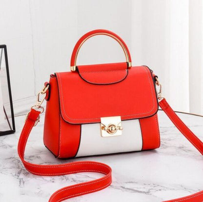 Shoulder Bag Fashion Color Contrast Small Square Bag High Quality 1 Shoulder Bag