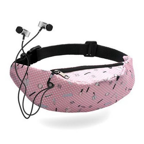 Women Waist Bag Waterproof Canvas Belt Bag Fanny Pack Sling Bags Phone Pouch 1PC