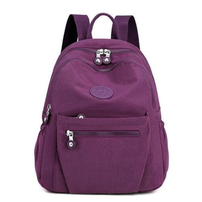 Traveling School Bag Waterproof Nylon Backpack Single Shoulder Bags 27*32*13 CM