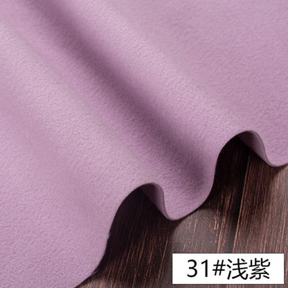 Fall Thick Solid Cashmere Imitation Wool Cloth Diy Coat Woollen Fabric Wide 57"