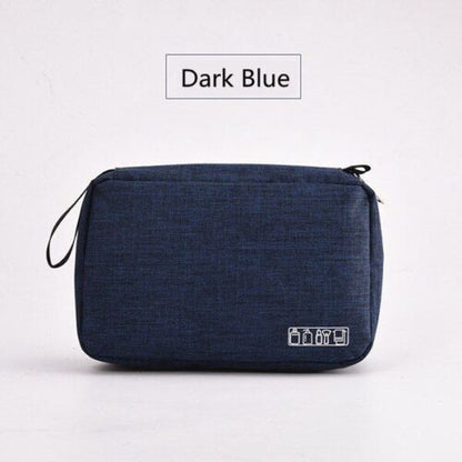 Cosmetic Bag Multifunction Travel Organizer Make up Storage Pouch Fold Polyester