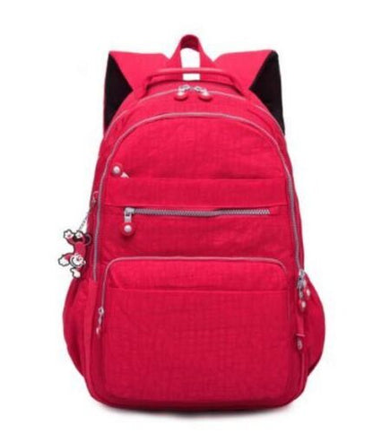 Backpack Anti-theft Waterproof School Bag Luxury Rucksack Nylon Purple/Pink/Blue