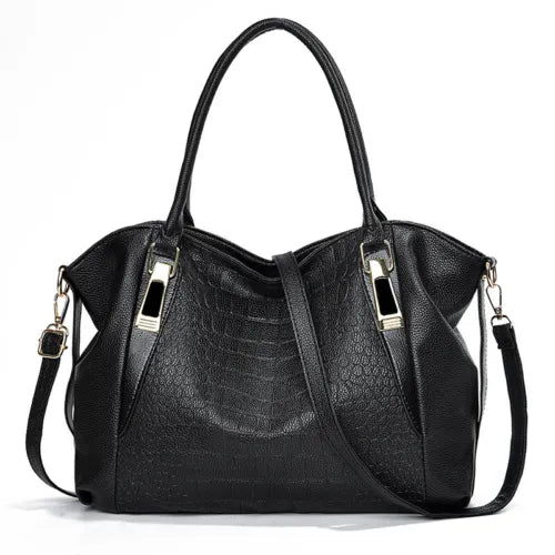 Fashion Womens Ladies Handbags Bags PU Leather Large Tote Shoulder Crossbody Bag
