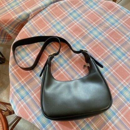 Dumpling Bag Large Shoulder Synthetic Leather Crossbody Bags Handbag Purse 1 PC