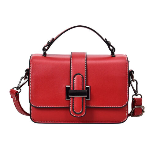 Women's Ladies Faux leather Travel Shopping Bag Purse Handbag Tote Shoulder Bag