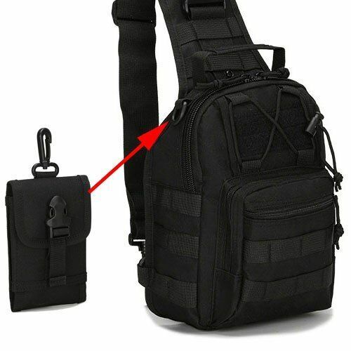 Outdoor Chest Bag Climbing Trekking Backpack Tactical Hiking Camping Hunting