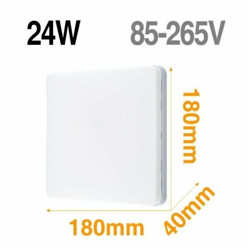 Square LED Panel Light 18W 24W 36W 48W Round Ceiling Lamp Downlight AC85-265V 1