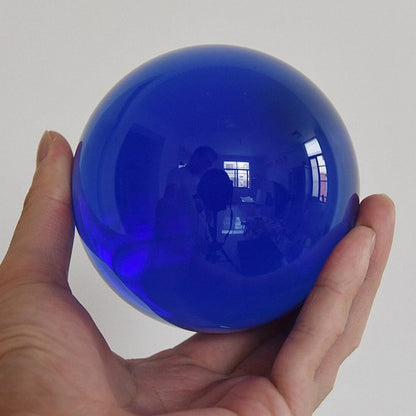 Rare 50mm Multi-Color Natural Magic Healing Crystal Ball Sphere Quartz Balls