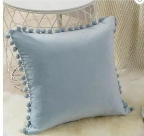 Cushion Cover Soft Velvet Decorative Pillows Throw Case Solid Luxury Homes Seat