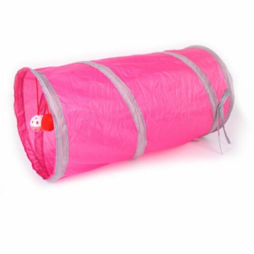 Cat Tunnel Toy Indoor Collapsible Tube Kitty Bored Pet Hole Puppy Kitten Rabbit