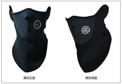 Winter Hiking Scarf Bandana Mask Cashmere Knitted Neck Warmer Face Fleece Shawl