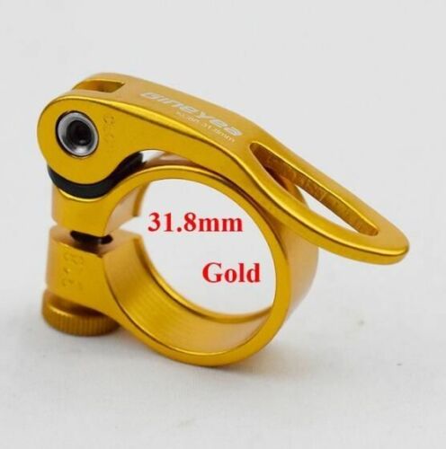 Bike Seat Clamp 28.6/30.2/31.8/34.9mm Alloy Aluminum Mountain MTB BMX Road 40g