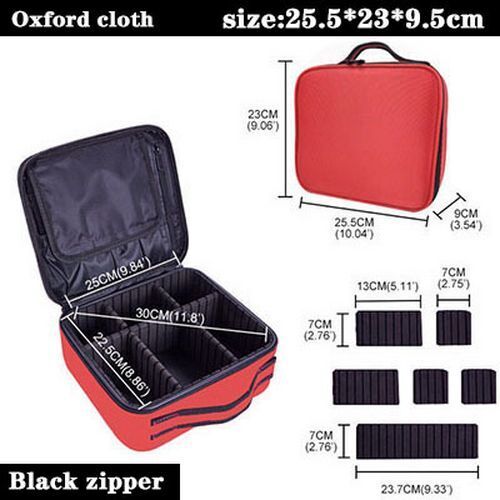 Storage Makeup Organizer Large Cosmetic Bag Makeup Cases Brushes 14*42*28 CM 1PC