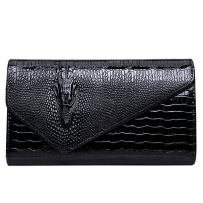 women Chain bag handbag cluth faux Leather Evening Shoulder Bag