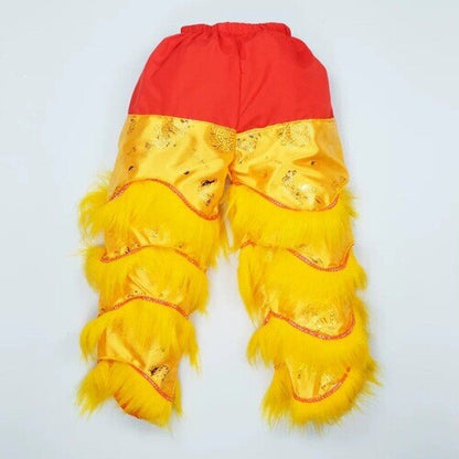 Chinese Kung Fu Folk Art South Lion Children's Dance Pants