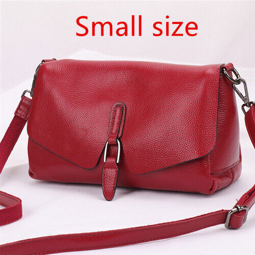 Pure Leather Handbag Shoulder Messenger Bag Female Layer Leather Portable Bag