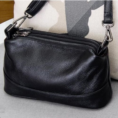 Genuine Leather Shoulder Bag Handbag Crossbody Travelling Tote Purse 26*15*9 CM