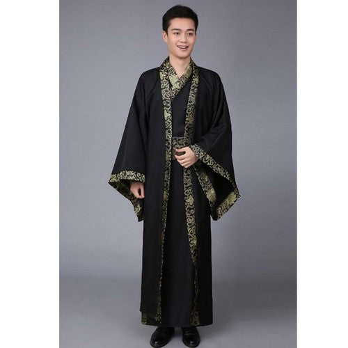 Chinese Ancient Costume Tang Suit Men Hanfu Dress Dynasty Cosplay Party Outfits