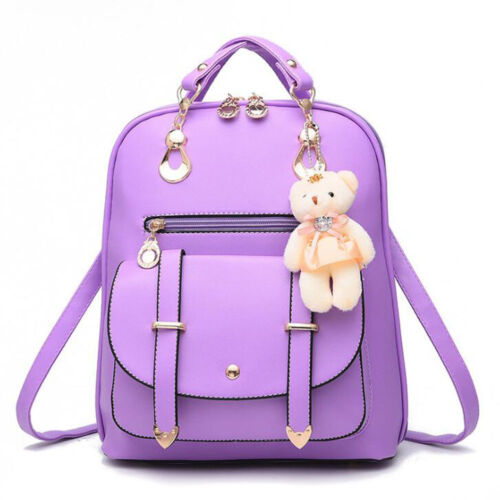 Womens Ladies Backpack Handbag Shoulder Travel School Bags Girl Rucksack Satchel