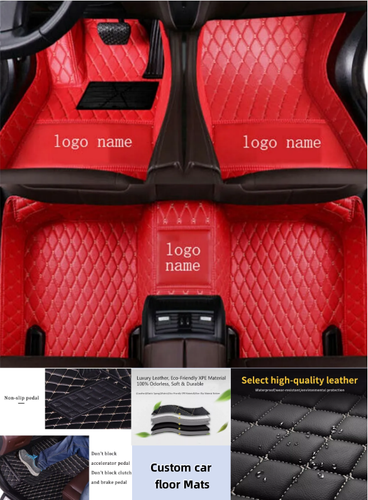 For Maserati All Models Car Floor Mats Leather Carpets Cargo Rugs Waterproof New