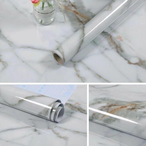 Kitchen PVC Wall Stickers 60cm x 10m Bathroom Self-adhesive Waterproof Wallpaper