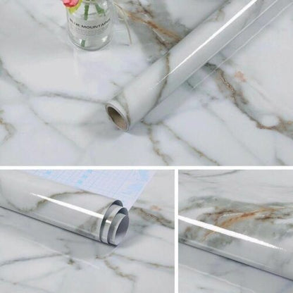 Kitchen PVC Wall Stickers 60cm x 10m Bathroom Self-adhesive Waterproof Wallpaper