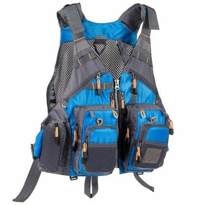 Fishing Vest Breathable Outdoor Sports Fly Swimming Adjustable Tackle Custom Fit