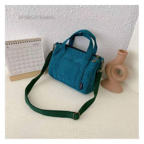 Shoulder Bag Women Vintage Shopping Bags Zipper Student Bookbag Handbags Casual