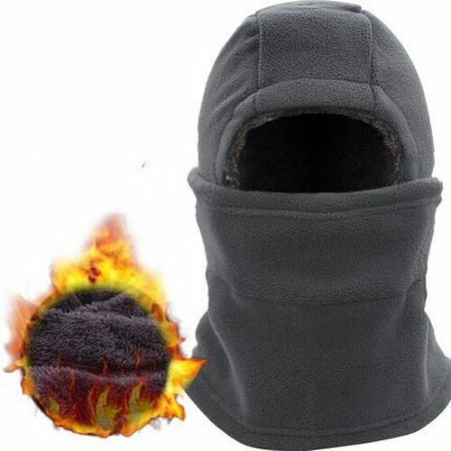 Winter Hat Fleece Scarf Beanie Neck Warm Thick Hiking Running Cycling Windproof